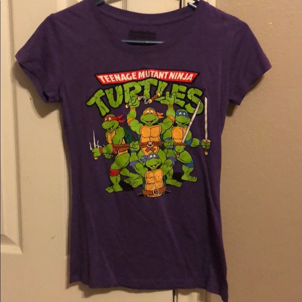 TMNT purple tee